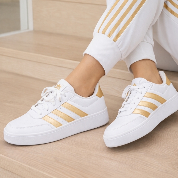 ADIDAS Breaknet 2.0 Women’s Size 9.5 SNEAKERS - Picture 7 of 8